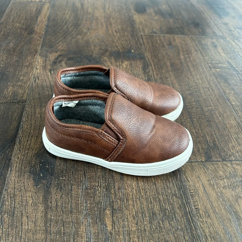 Carter's Brown Slip-On Shoes